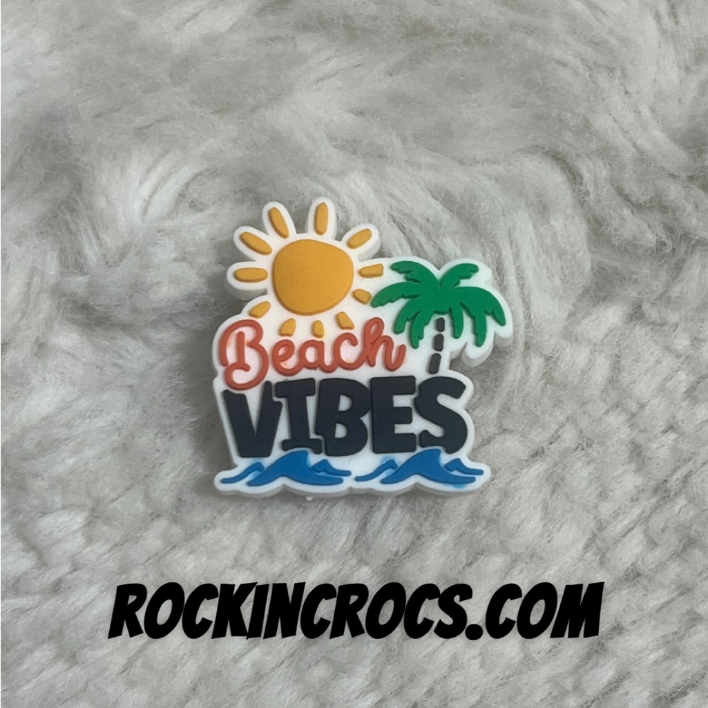 Beach Croc Charm